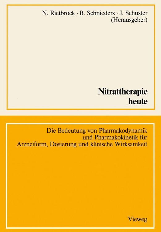 Produktbild: Nitrattherapie heute