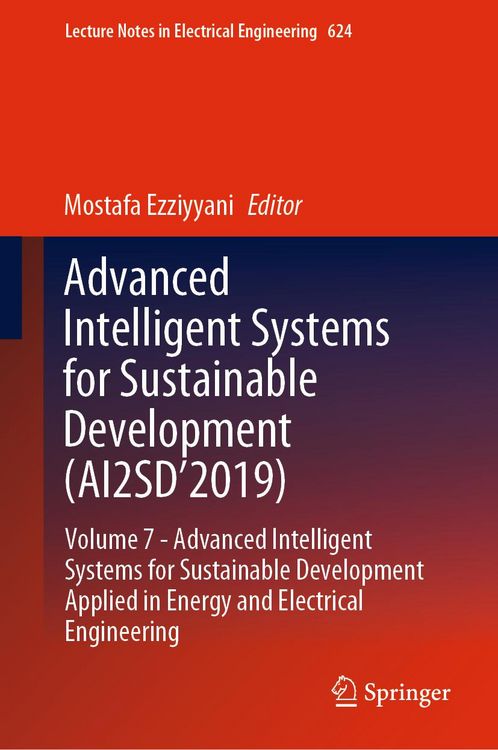 Produktbild: Advanced Intelligent Systems for Sustainable Development (AI2SD'2019)