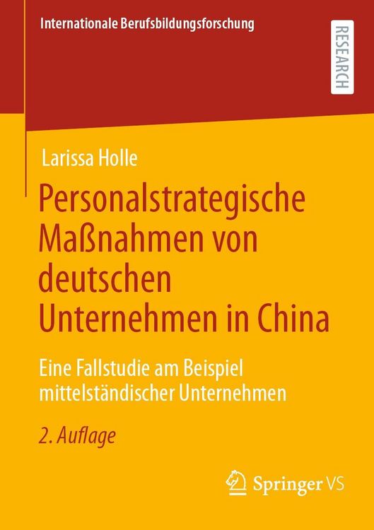 Produktbild: Personalstrategische Ma&szlig;nahmen von deutschen Unternehmen in China