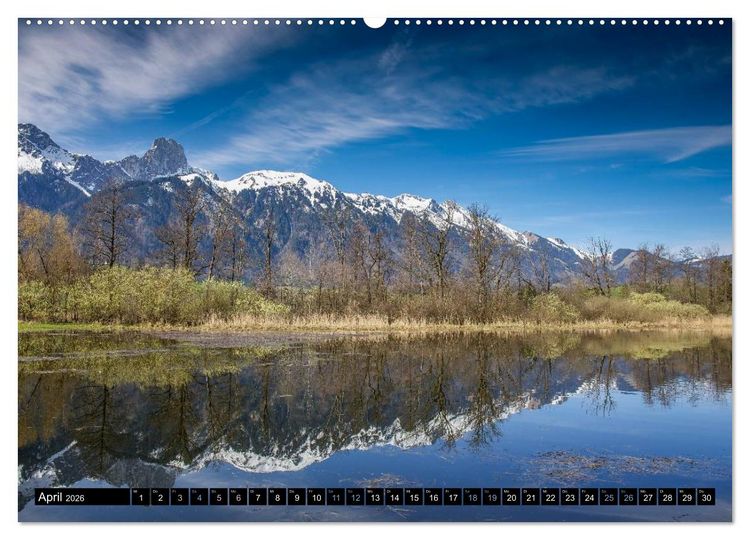 Produktbild: Rund um den Thunersee (hochwertiger Premium Wandkalender 2026 DIN A2 quer), Kunstdruck in Hochglanz