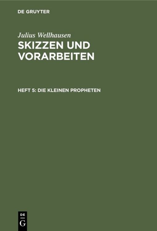 Produktbild: Die kleinen Propheten