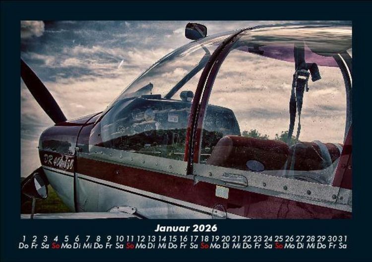 Produktbild: Flugzeuge 2026 Fotokalender DIN A5