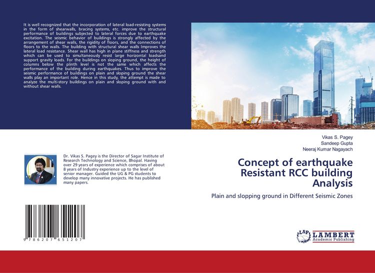 Produktbild: Concept of earthquake Resistant RCC building Analysis