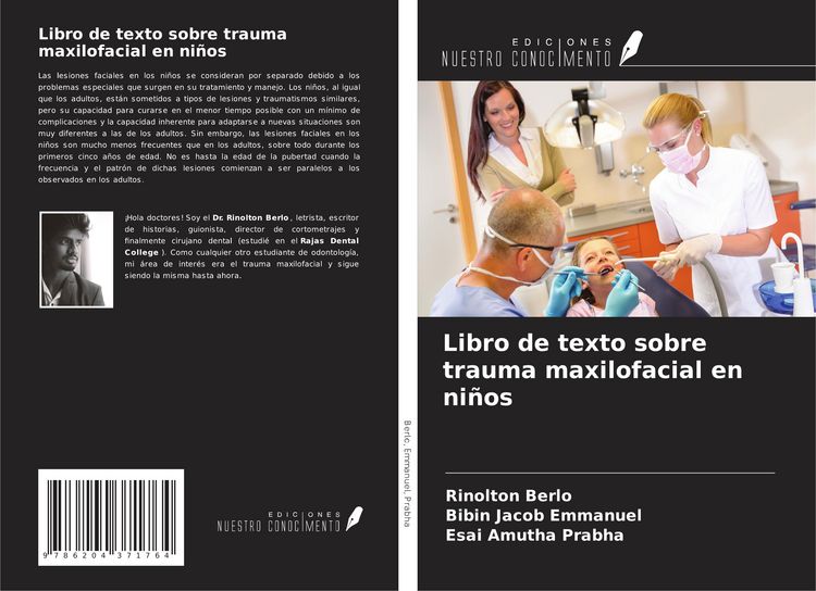 Produktbild: Libro de texto sobre trauma maxilofacial en ni&ntilde;os