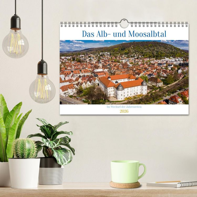 Produktbild: Das Alb- und Moosalbtal (Wandkalender 2026 DIN A4 quer), CALVENDO Monatskalender