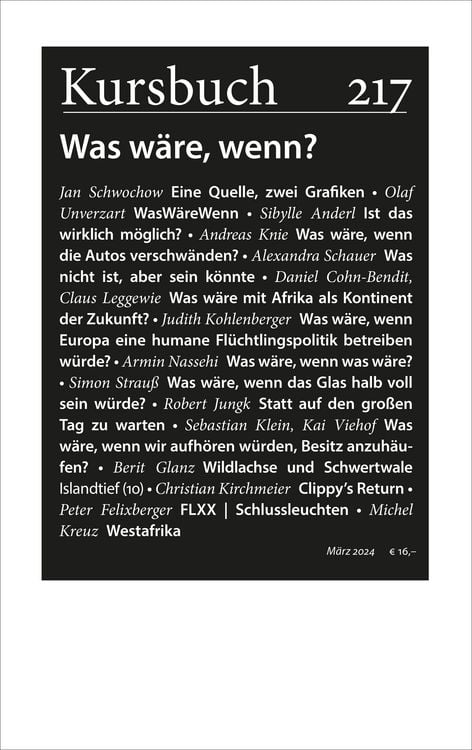 Produktbild: Kursbuch 217