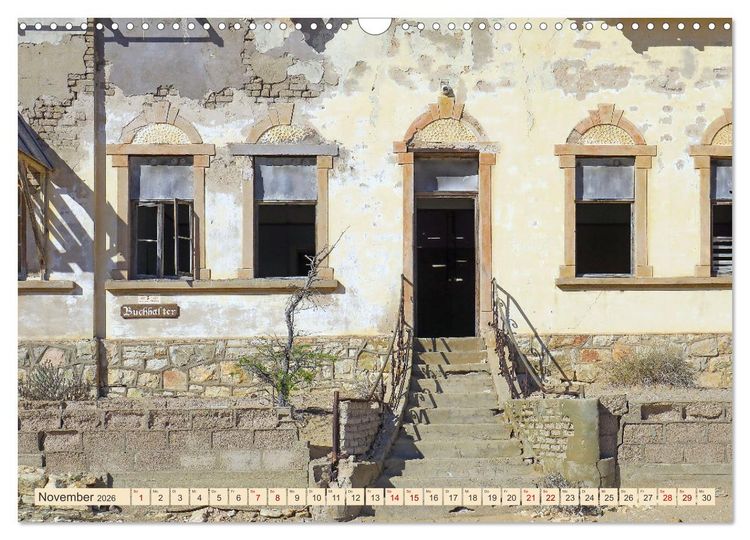 Produktbild: Kolmannskuppe Lost Place in Namibia (Wandkalender 2026 DIN A3 quer), CALVENDO Monatskalender
