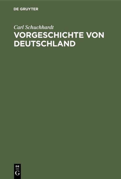 Produktbild: Vorgeschichte von Deutschland