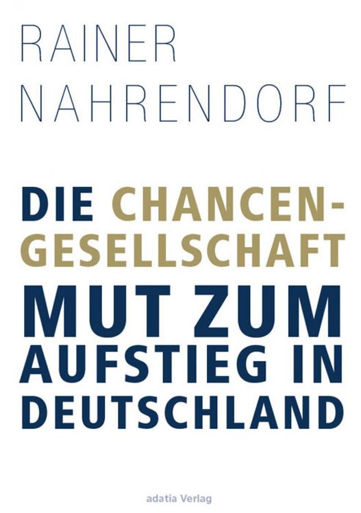 Produktbild: Die Chancengesellschaft