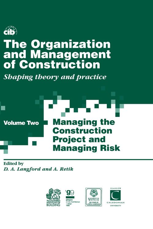 Produktbild: The Organization and Management of Construction