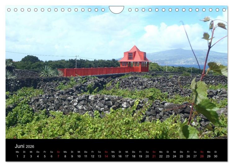 Produktbild: Azoren 2026 (Wandkalender 2026 DIN A4 quer), CALVENDO Monatskalender