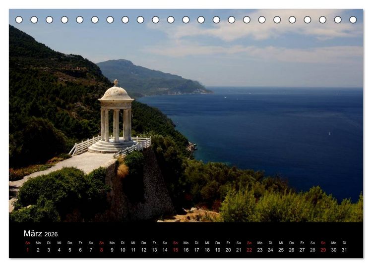Produktbild: Mallorca 2026 - Insel der Tr&auml;ume (Tischkalender 2026 DIN A5 quer), CALVENDO Monatskalender