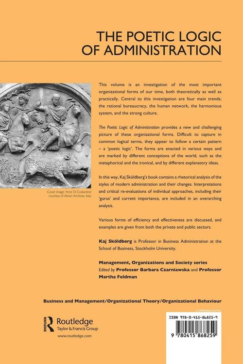 Produktbild: The Poetic Logic of Administration