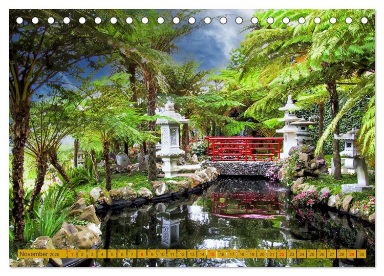 Produktbild: Madeira, Insel im ewigen Fr&uuml;hling (Tischkalender 2026 DIN A5 quer), CALVENDO Monatskalender