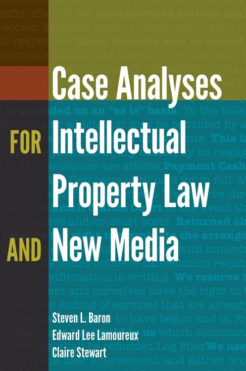 Produktbild: Case Analyses for Intellectual Property Law and New Media
