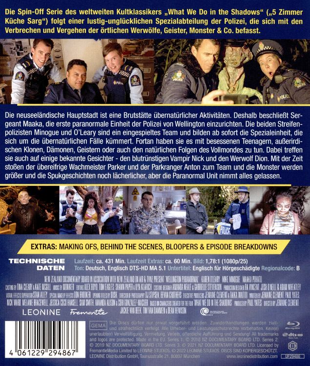 Produktbild: Wellington Paranormal - Staffel 1-3 [3 BRs]