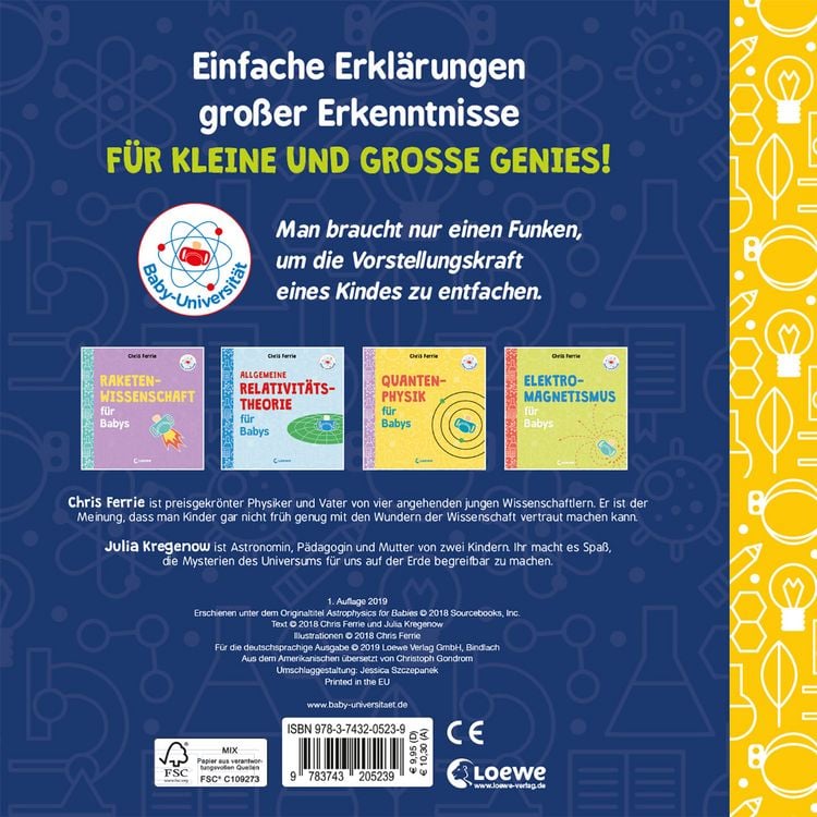 Produktbild: Baby-Universit&auml;t - Astrophysik f&uuml;r Babys