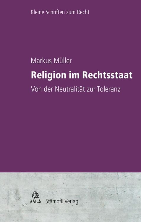 Produktbild: Religion im Rechtsstaat