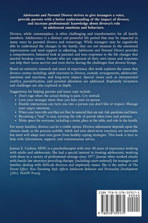 Produktbild: Adolescents and Parental Divorce