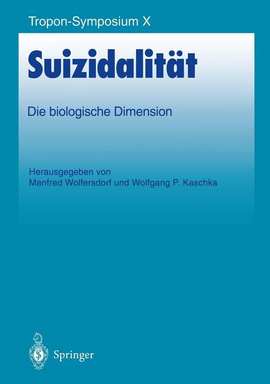 Produktbild: Suizidalit&auml;t