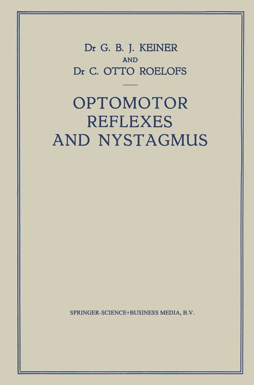 Produktbild: Optomotor Reflexes and Nystagmus