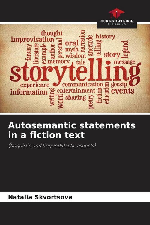 Produktbild: Autosemantic statements in a fiction text