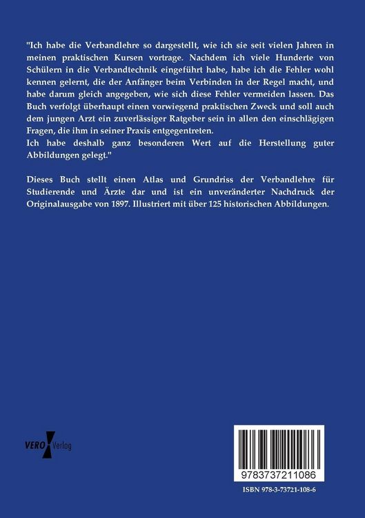 Produktbild: Atlas und Grundriss der Verbandlehre f&uuml;r Studierende und &Auml;rzte