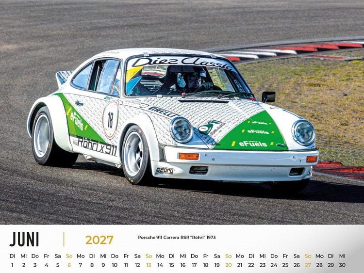 Produktbild: Porsche im Rennsport Kalender 2027