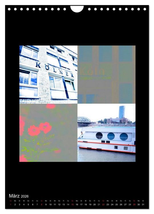 Produktbild: MEIN K&Ouml;LN Photos Marion Koell (Wandkalender 2026 DIN A4 hoch), CALVENDO Monatskalender