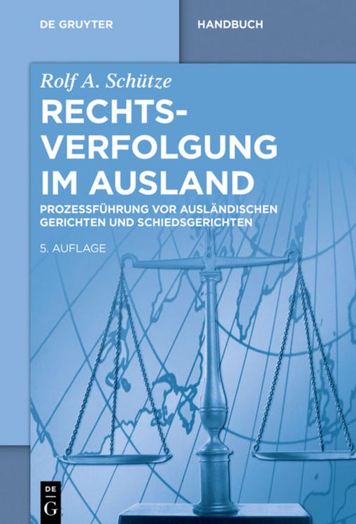 Produktbild: Rechtsverfolgung im Ausland