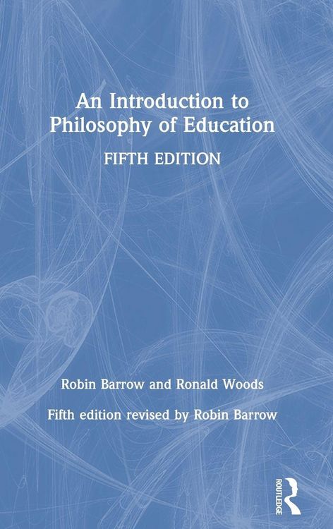 Produktbild: An Introduction to Philosophy of Education