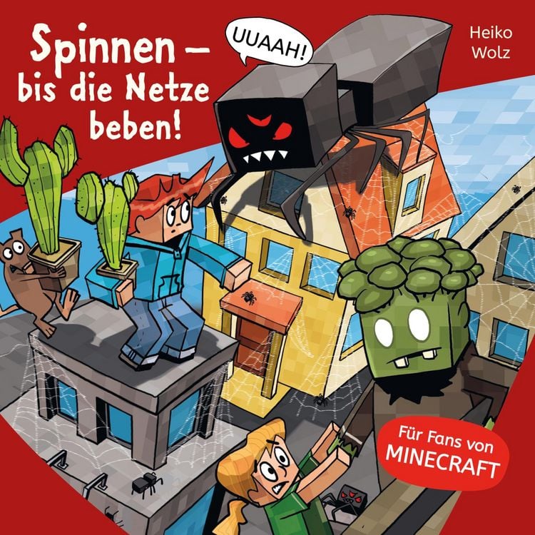 Produktbild: Minecraft 8: Spinnen – bis die Netze beben!