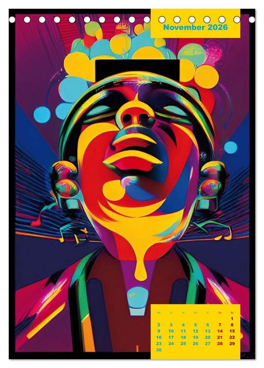 Produktbild: H&ouml;rArt (Tischkalender 2026 DIN A5 hoch), CALVENDO Monatskalender