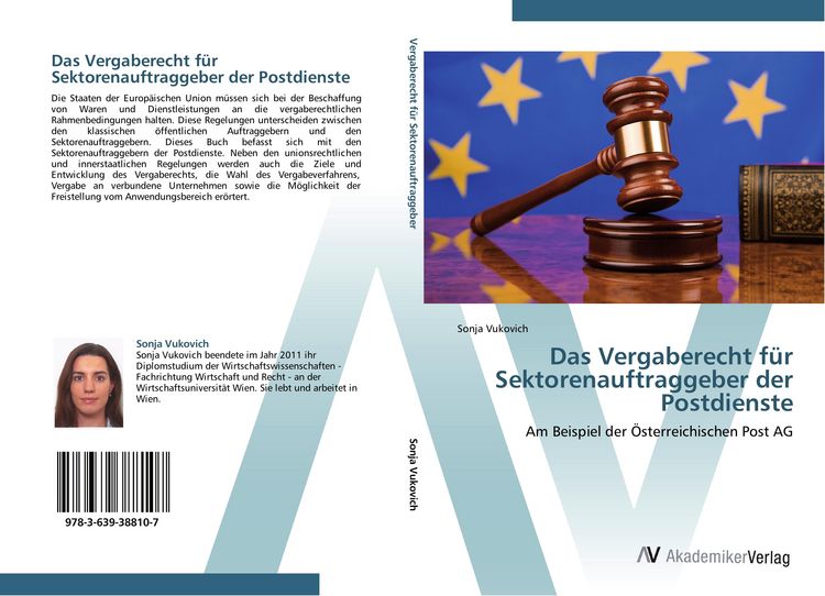 Produktbild: Das Vergaberecht f&uuml;r Sektorenauftraggeber der Postdienste