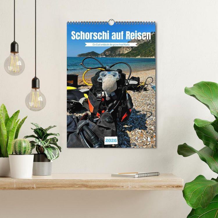 Produktbild: Schorschi auf Reisen (Wandkalender 2026 DIN A3 hoch), CALVENDO Monatskalender