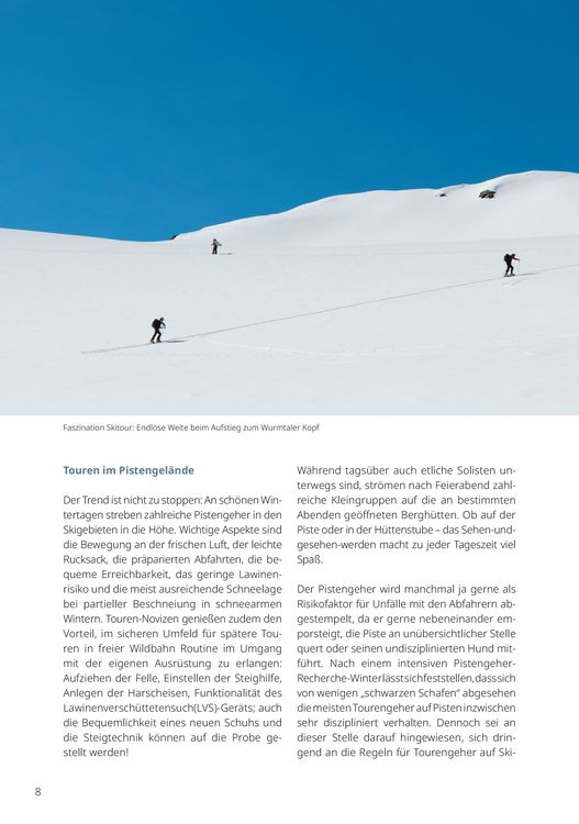 Produktbild: Pistengehen und leichte Skitouren