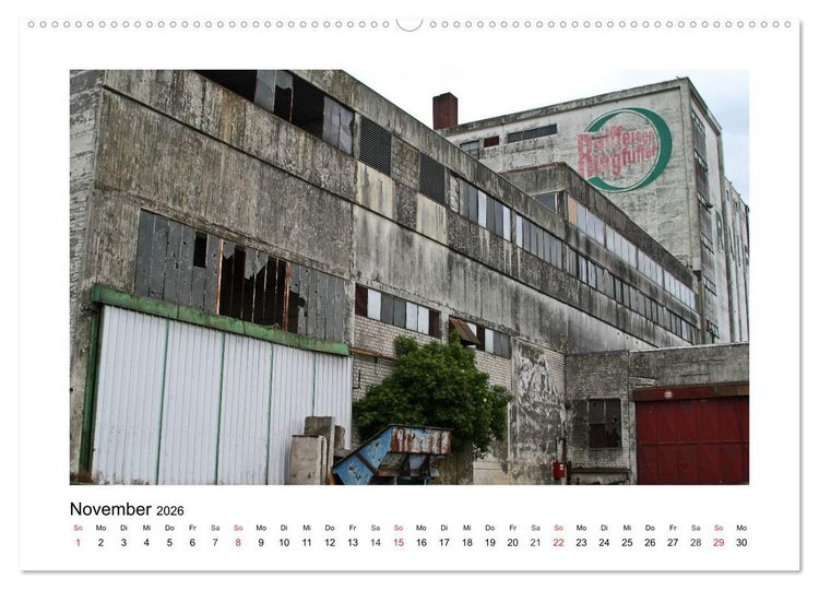 Produktbild: Verlassene Orte Ruhrgebiet (hochwertiger Premium Wandkalender 2026 DIN A2 quer), Kunstdruck in Hochglanz