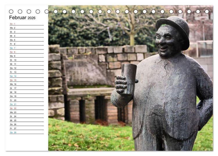 Produktbild: Mainz - Ansichtssache (Tischkalender 2026 DIN A5 quer), CALVENDO Monatskalender