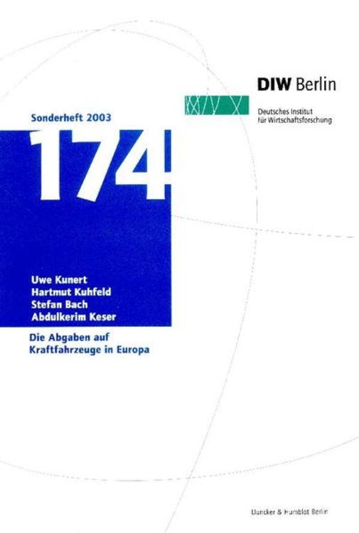 Produktbild: Die Abgaben auf Kraftfahrzeuge in Europa.