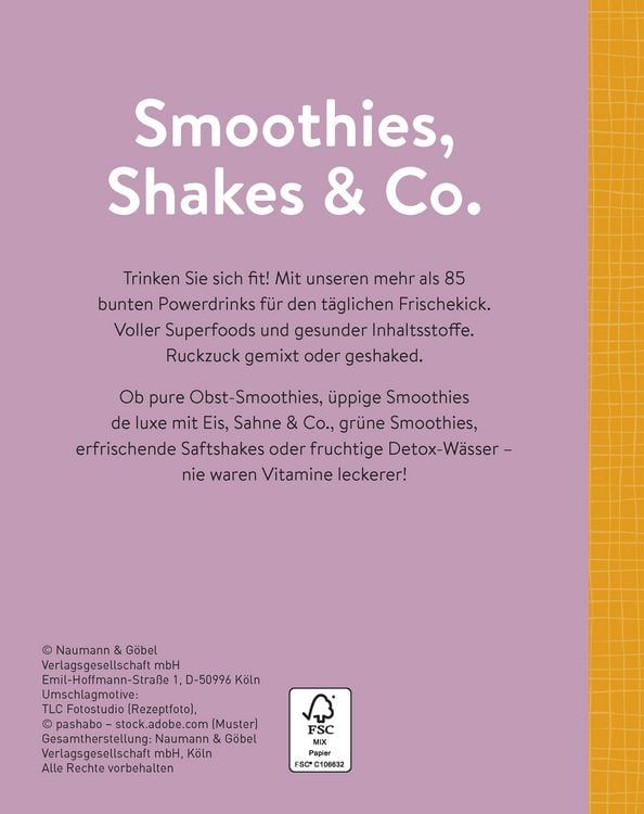 Produktbild: Smoothies, Shakes & Co.