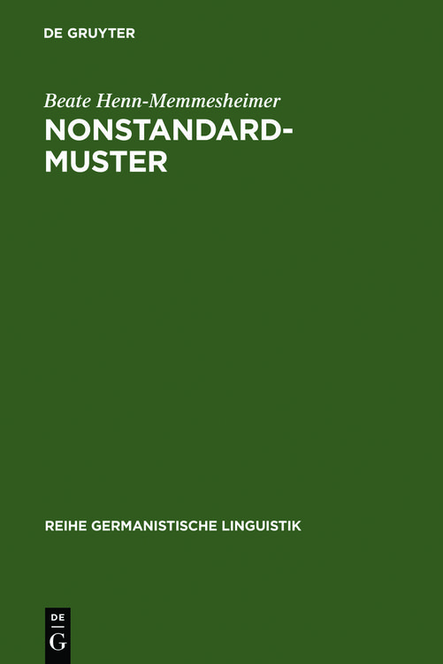 Produktbild: Nonstandardmuster
