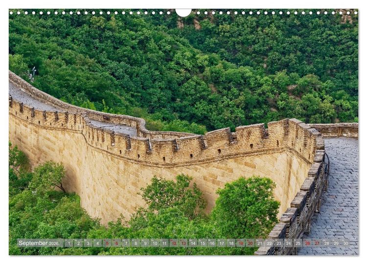 Produktbild: neunziggrad I photoart: china (Wandkalender 2026 DIN A3 quer), CALVENDO Monatskalender