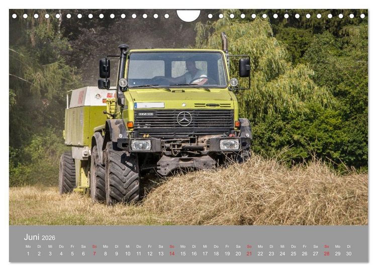 Produktbild: Landtechnik im Einsatz (Wandkalender 2026 DIN A4 quer), CALVENDO Monatskalender