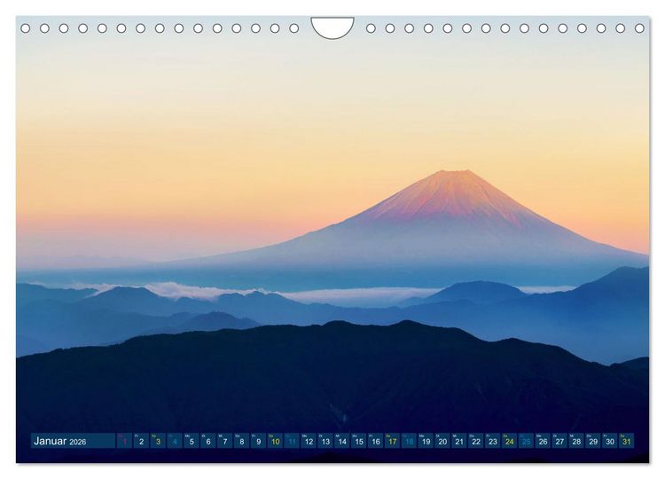 Produktbild: JAPAN - Im Land des L&auml;chelns (Wandkalender 2026 DIN A4 quer), CALVENDO Monatskalender