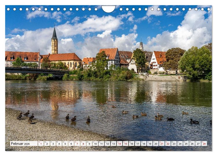 Produktbild: Landkreis Dillingen Donau (Wandkalender 2026 DIN A4 quer), CALVENDO Monatskalender