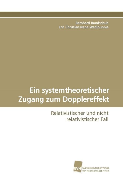 Produktbild: Ein systemtheoretischer Zugang zum Dopplereffekt