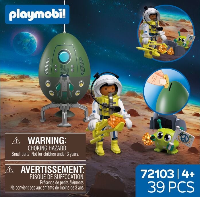 Produktbild: PLAYMOBIL 72103 Spiel-Ei: Weltraum
