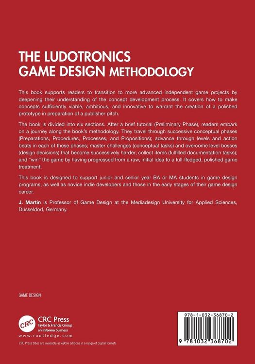 Produktbild: The Ludotronics Game Design Methodology
