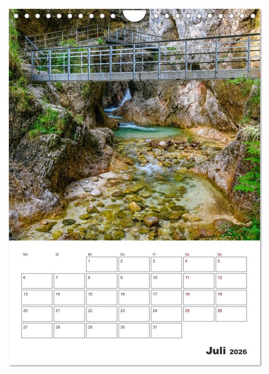 Produktbild: Vier Jahreszeiten im Berchtesgadener Land (Wandkalender 2026 DIN A4 hoch), CALVENDO Monatskalender