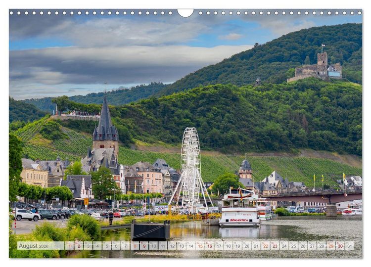 Produktbild: Die Mosel zwischen Koblenz und Trier (Wandkalender 2026 DIN A3 quer), CALVENDO Monatskalender